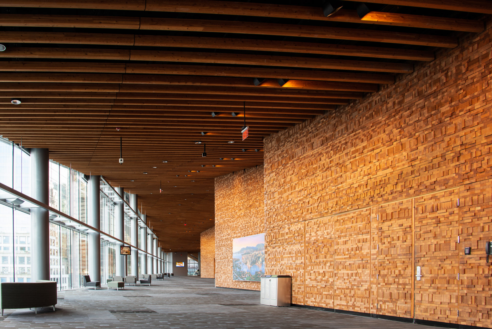 Vancouver Convention Centre Exhibition Areas Lighting Upgrade Prism